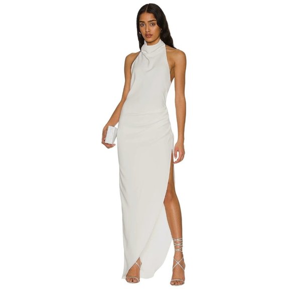 Amanda Uprichard Dresses & Skirts - Amanda Uprichard X REVOLVE Samba Gown in White Large New Dress Maxi